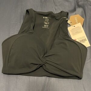 Buff bunny enchanted teal twisted curve sports bra